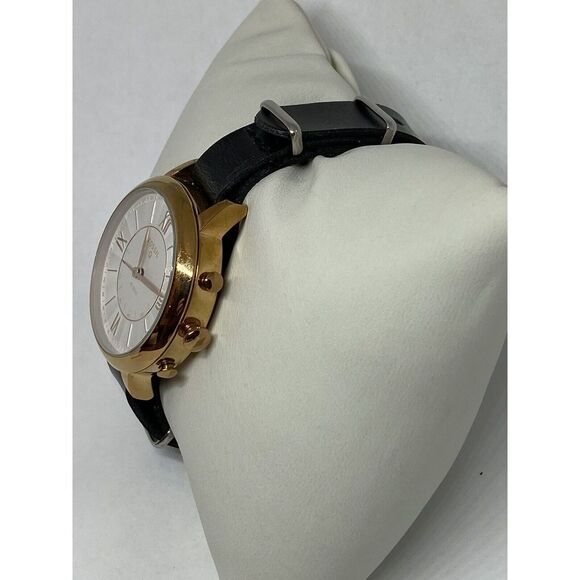 Fossil Jaqueline FTW5014 Women Leather Analog White Dial Hybrid Smartwatch CM386 - Picture 3 of 11